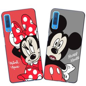 coque samsung galaxy a7 2018 silicone minnie