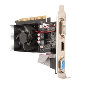 CARTE GRAPHIQUE INTERNE Fdit carte graphique 64 bits GT610 1GB DDR3 64bit 