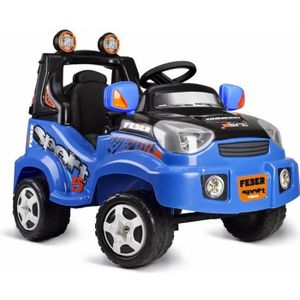 VOITURE ELECTRIQUE ENFANT Voiture électrique 6V TT Sport - bleu - FEBER - 1 