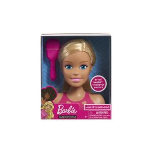 Barbie Deluxe 63506 Lot de 20 têtes à coiffer à paillettes et cheveux  blonds Multicolore : : Jeux et Jouets