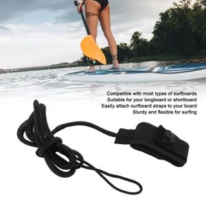 STAND UP PADDLE GOTOTOP Stand Up Paddle Board Leg Foot Rope Surf Leash pour Surfboard (160cm noir) zhuoshop