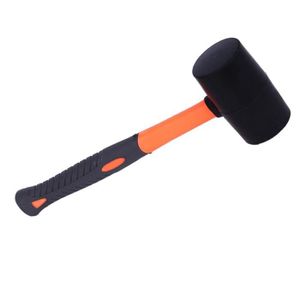 hinffinity Marteau en Caoutchouc Marteau en Caoutchouc Non marquant avec maillet en Bois Outils de Montage à la Maison Marteau en Caoutchouc 80 OZ 
