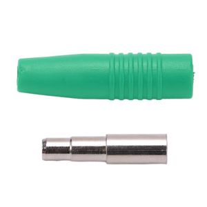 2x Fiche prise banane femelle vert 4mm 30A 60V DC 48mm nickelé 2x Fiche prise banane femelle vert 4mm 30A 60V DC 48mm nickelé