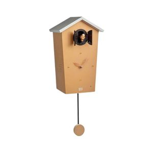 Horloge Murale à Quartz – Chants D'oiseaux Et Thermomètre Intégré