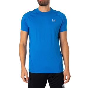 T-SHIRT Heatgear T-Shirt Ajusté - Under Armour - Homme - Bleu
