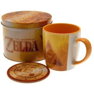 BOL Coffret cadeau Zelda - Cookie box, mug, sous-verre