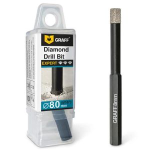 Foret diamant 6mm - Foret Carrelage, Gres Cerame, Ceramique