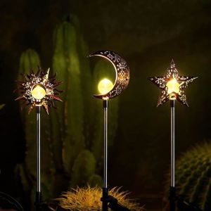 GUIRLANDE D'EXTÉRIEUR TRYMEURO Lot de 3 lampes solaires pour extérieur -