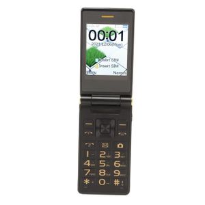 MOBILE SENIOR SURENHAP Téléphone portable à rabat Flip 2G Senior