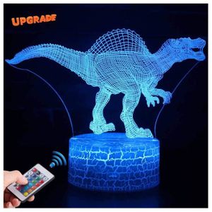 Kabeila Lampe frontale pour enfants, lampe frontale dinosaure pour garçons  et filles, tout-petits, T-Rex LED Phare d'extérieur en forme de dinosaure