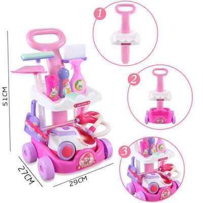 Outil de nettoyage pour enfants, jouets, jeu de Simulation, ensemble de nettoyage et balai de Simulation d'assainissement, outil d'aspirateur, jouet pour garçons et filles 26 Outil de nettoyage pour enfants, jouets, jeu de Simulation, ensemble de nettoyage et balai de Simulation d'assainissement, outil d'aspirateur, jouet pour garçons et filles 26