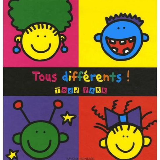 Livre 3-6 ANS Tous différents !