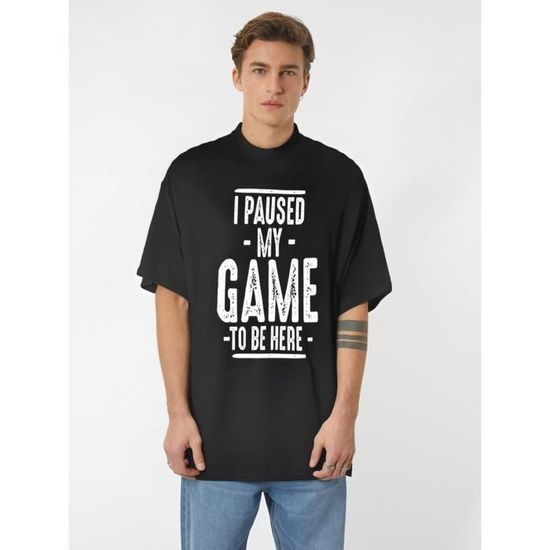 T-shirt Femme Drôle "Just Peachy" - Couleur Heather Navy, Coton, Style Basique