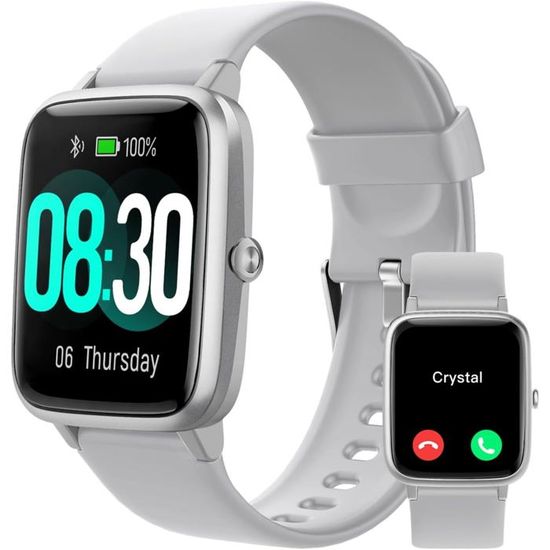 AIMIUVEI Montre Connectée Femmes avec 24 Modes Sportifs, Smartwatch Sport IP68 Étanche avec Fréquence Cardiaque, Podomètre, Calories, Météo, Montre Femme avec 2 Sangles pour Android iOS Huawei Rose AIMIUVEI Montre Connectée Femmes avec 24 Modes Sportifs, Smartwatch Sport IP68 Étanche avec Fréquence Cardiaque, Podomètre, Calories, Météo, Montre Femme avec 2 Sangles pour Android iOS Huawei Rose