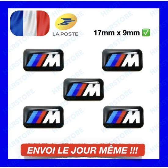 BMW Plaquette Emblème Autocollant Avec Film Adhésif 58 Mm - Logo Original BMW