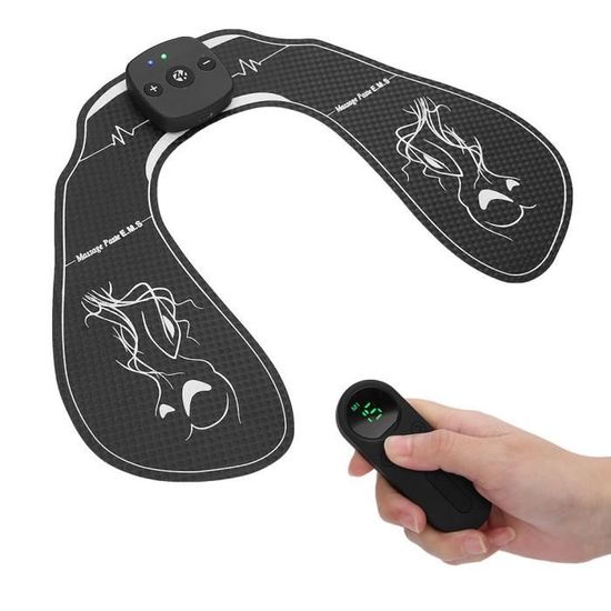 Entraîneur De Hanche EMS – Masseur Sans Fil Pour Fessiers, 9 Niveaux D’intensité, Design U, Rechargeable USB