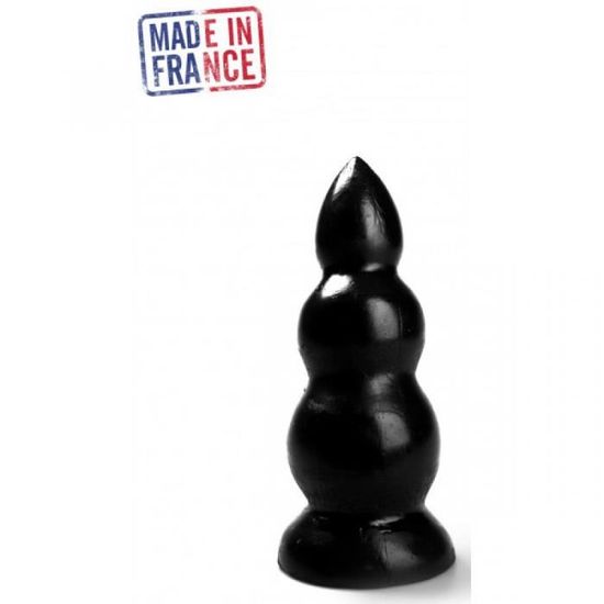 Plug Anal XXL Hardtoys HT01 - Noir - 13 Cm X 7.2 Cm - Design Réaliste - Sextoy Adulte