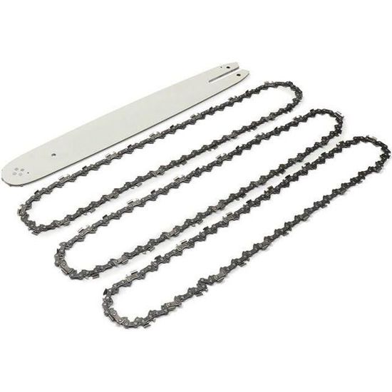 Guide 40cm STIHL MS181 Guide De Tronçonneuse 40 Cm - Compatible STIHL MS 181, MS 211 - Chaîne 3/8' 55 Maillons Pièce Tronçonneuse Compatible
