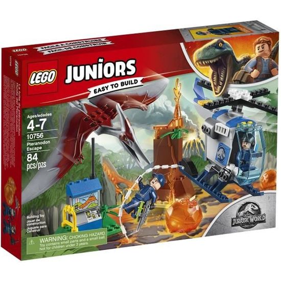 LEGO® Juniors Jurassic World™ 10756 La Fuite Du Ptéranodon - Jeu de construction