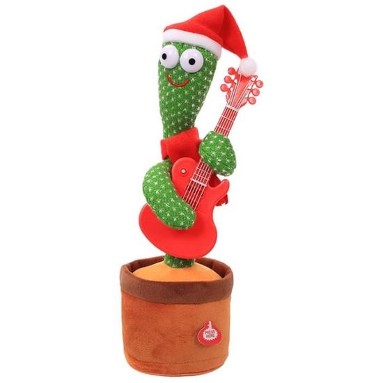32 cm-12 pouces peluche bébé jouet danse cactus cadeau de noël poupée électrique en peluche