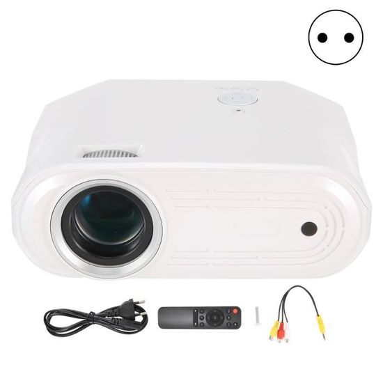 Projecteur de film VINGVO Pearl White U70 Full HD 1080P 6000 LED Durée de vie de 40000