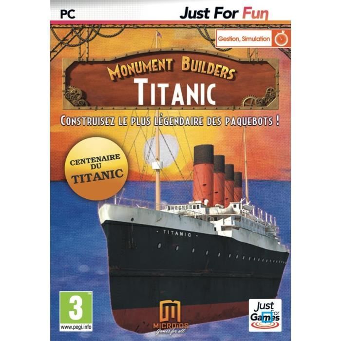Just For Games Monument Builders: Titanic / Jeu PC