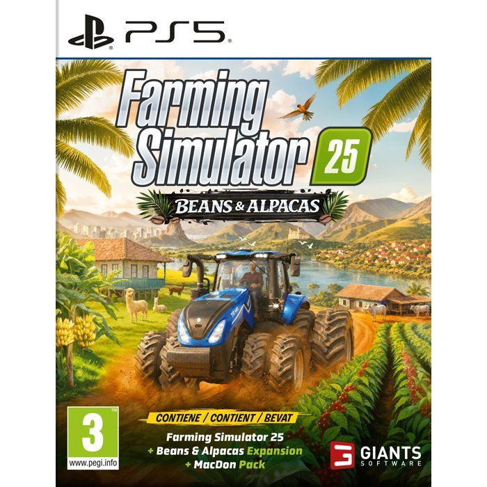 Farming Simulator 25 : Beans & Alpacas Edition Jeu PS5
