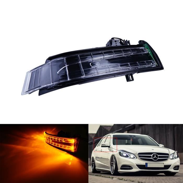 Droit LED Clignotant Latéral Miroir Rétroviseur Indicateur Pour Mercedes Benz A W176, C W204, E W212 A207 C207, B W246, S W221