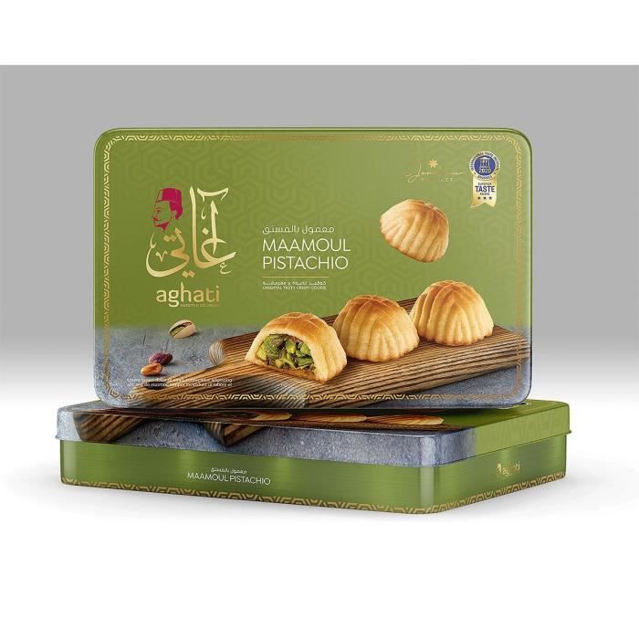 Maamoul à la pistache -halal- 500G AGHATI