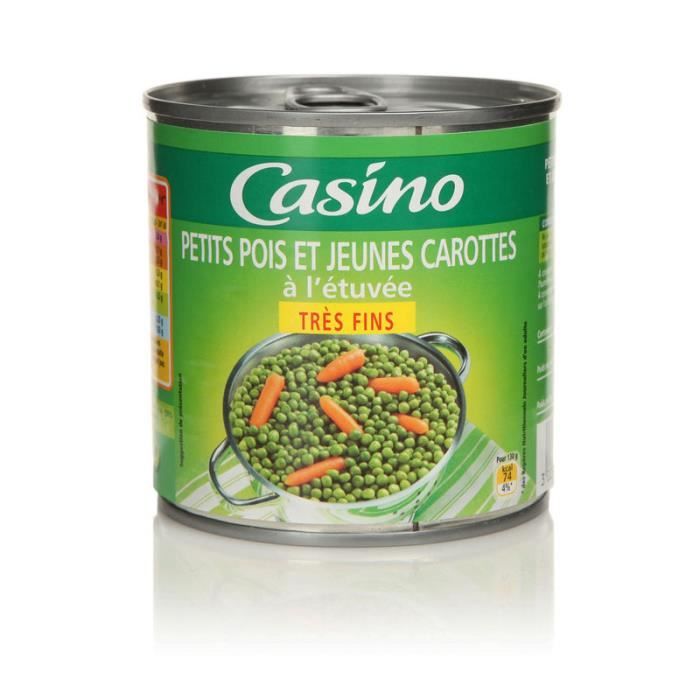 Petits pois et carottes - 265g