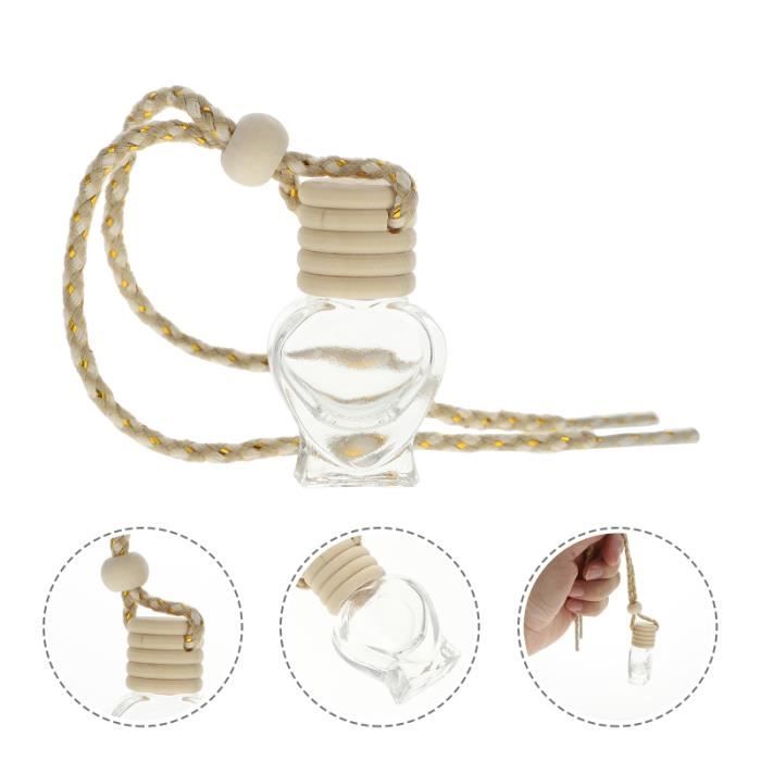 Bouteille de parfum de voiture 10pcs suspendue pendentif desodorisant auto - parfum auto confort conducteur passager