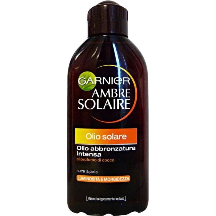 GARNIER Huile Ambre Solaire Solaire 200 Ml. - Produits solaires