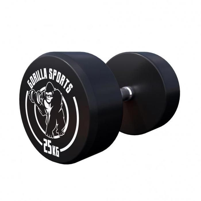 Paire d'haltères ronds - 2 x 12,5 KG