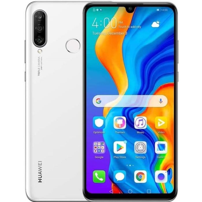 HUAWEI P30 lite 6 Go + 128 Go Blanc EU