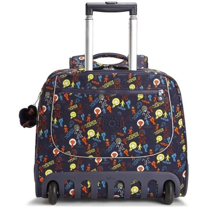 Cartable à roulettes Kipling Clas Dallin 43 CM - Haut de Gamme (Bright Light)