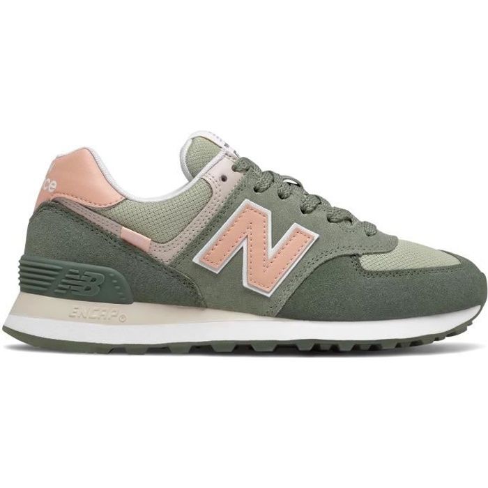 New Balance WL 574 WL574SZ2 - Chaussure pour Femme Vert