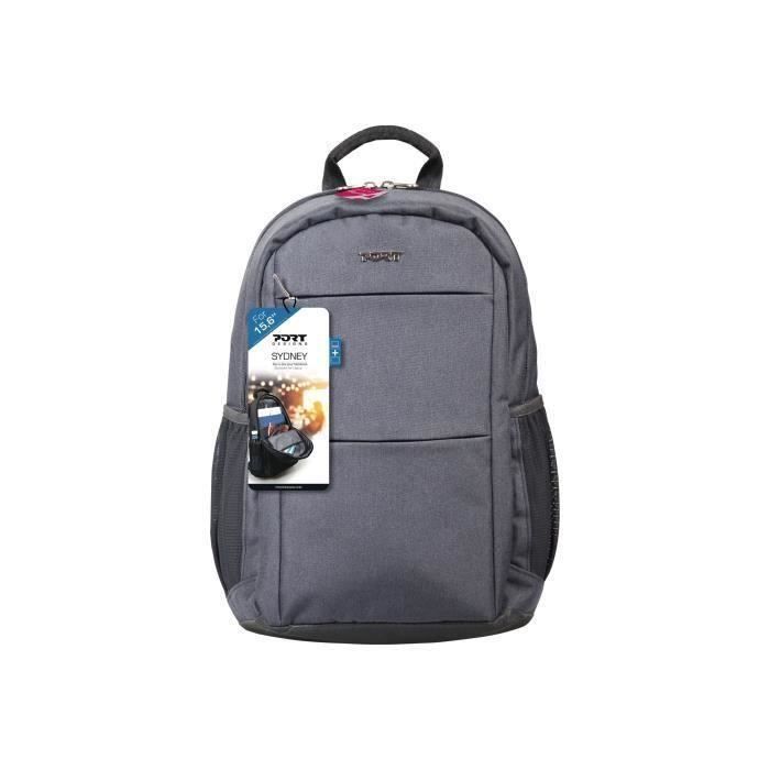 PORT DESIGNS Sac à dos ordinateur Sydney - 15.6- - Gris