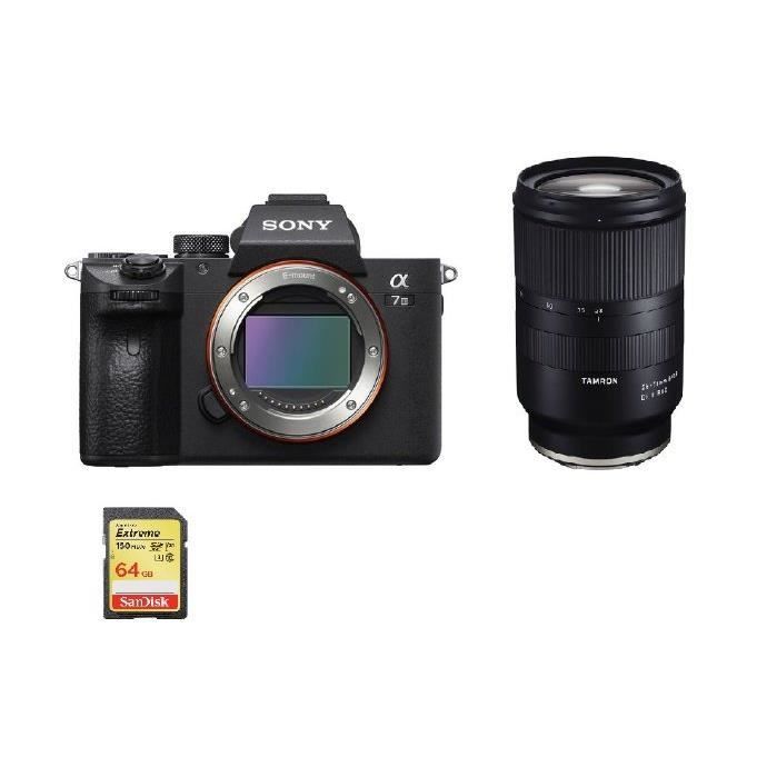 SONY A7 III + TAMRON 28-75mm F2.8 Di III RXD (A036) Sony E + 64GB SD card