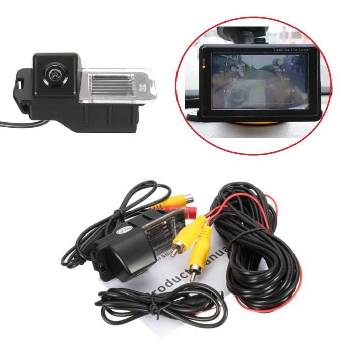 Kit Caméra Recul Rétro Vue Arrière Vision Nocturne Pour VW Golf MK6 MK7 GTI MK6