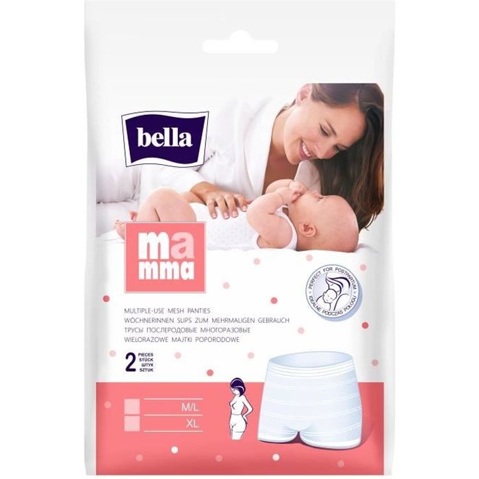 BELLA 2 Slips de Maternité Taille Extra Large