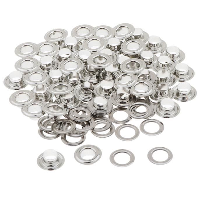 ACCESSOIRES REPASSAGE - COUTURE - PIECES REPASSAGE - COUTURE Oeillet 50 Pièces