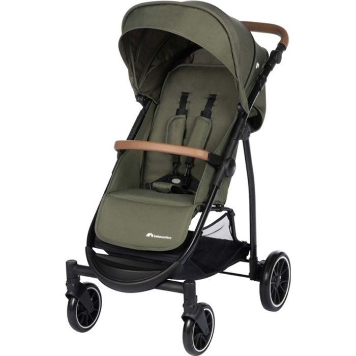 BEBECONFORT Poussette canne compacte Ingenious Avec position allongee De la naissance a 4 ans Jusqu a 22 kg Mineral Green Cdiscount Puericulture Eveil bebe