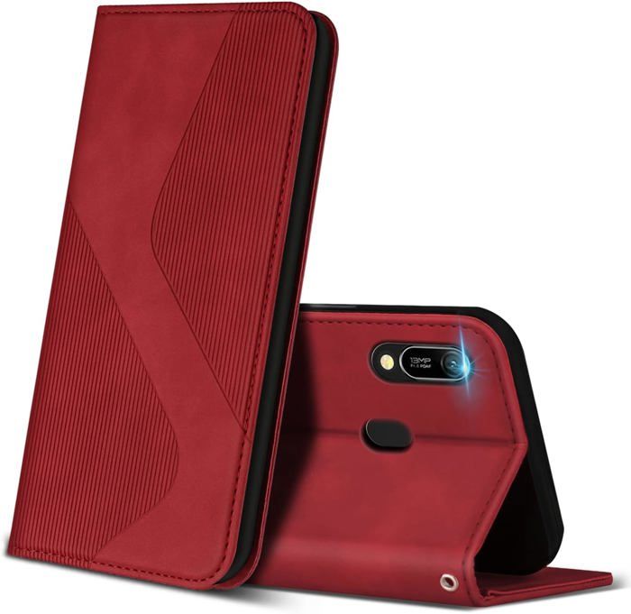 IMEIKONST Custodia Compatibile con Huawei Y6 2019, Goffratura