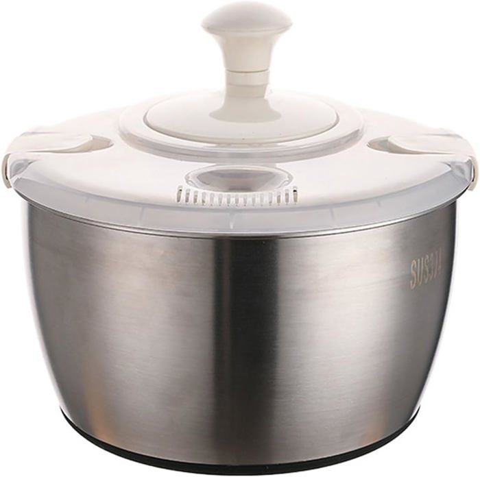 Déshydrateur Alimentaire 6 Plateaux En Inox - 400W - Température 30-85°C (86-185°F) - Pour Fruits, Légumes, Viande, Herbes - Silencieux Et Facile à Utiliser