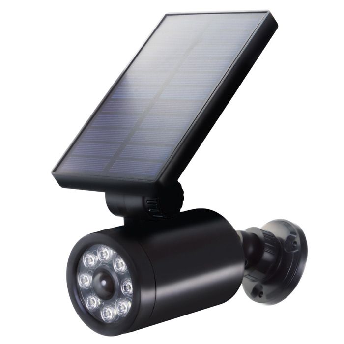 MACLEAN SOL1801S caméra factice solaire LED - vue 2