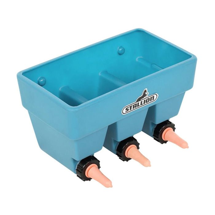 Meilleurs prix pour Bac d'allaitement pour bovins compartimenté 3 places Stallion MM3