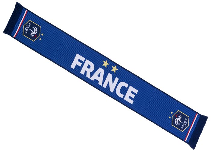 Rare écharpe équipe de France de foot FFF + bracelet - Neuf - Collection