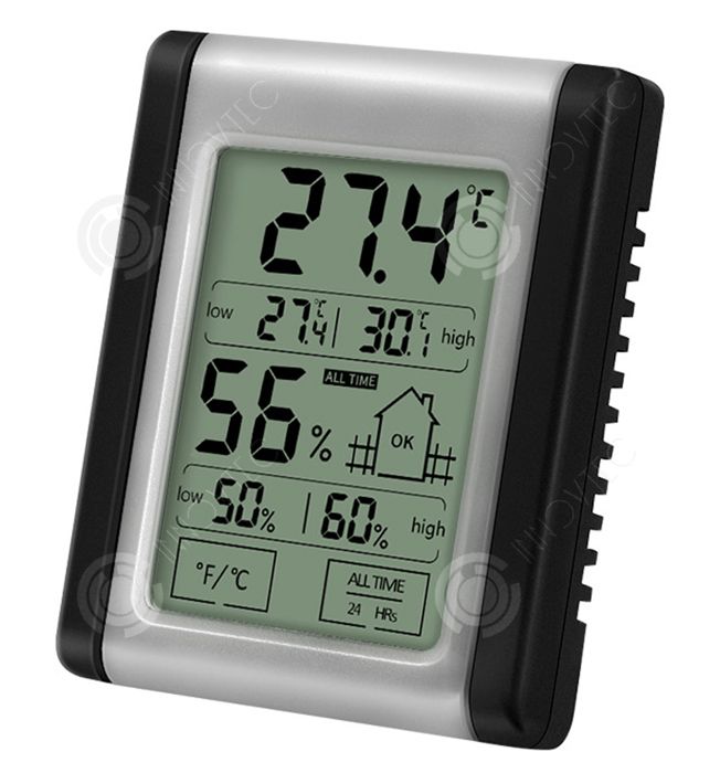Meilleurs prix pour INN Thermomètre 75x63cm thermomètre à écran tactile pour la maison hygromètre de température affichage numérique pour usage
