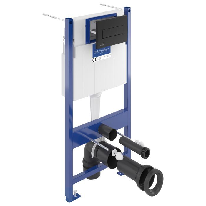 Villeroy & Boch Bâti support sol mur avec plaque de déclenchement 36