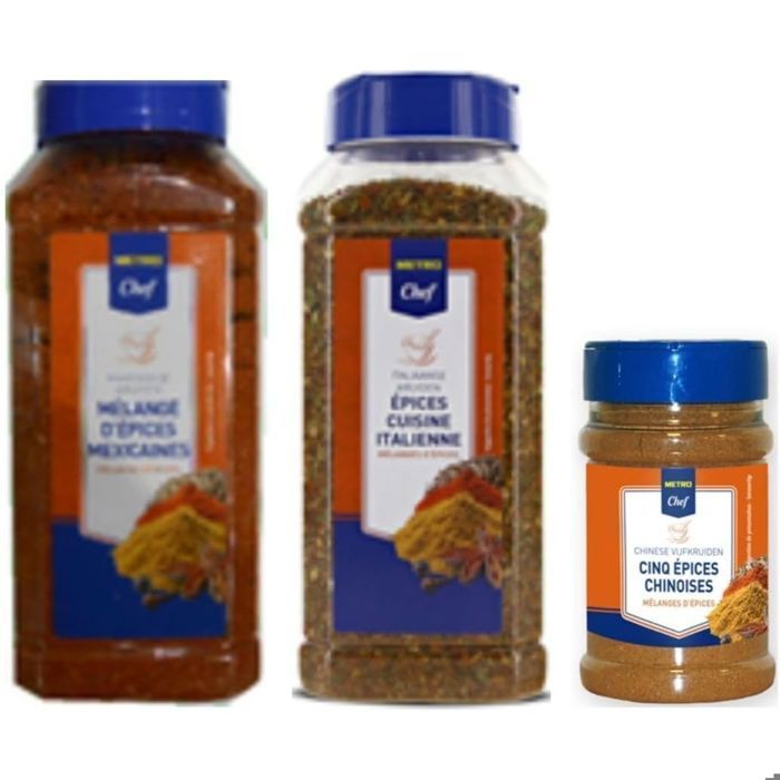 Lot dépices à la mexicaine - italiennes - Mélange